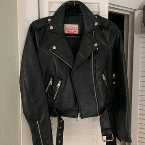 Levi leather jacket